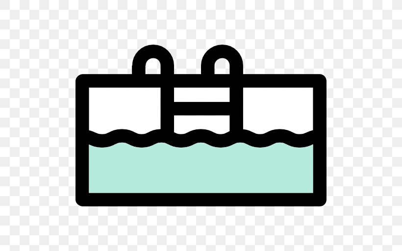 Swimming Pool Icon, PNG, 512x512px, Swimming Pool, Area, Black And White, Brand, Gratis Download Free