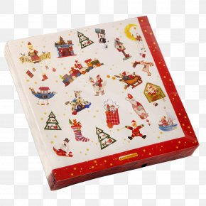 Christmas Napkins - Textile Rectangle PNG