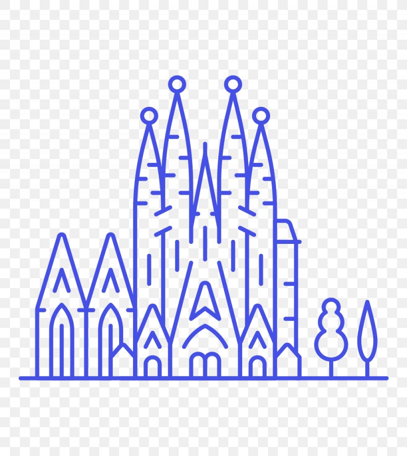 Clip Art Image Iconfinder, PNG, 1025x1148px, Church, Area, Barcelona, Black And White, Line Art Download Free