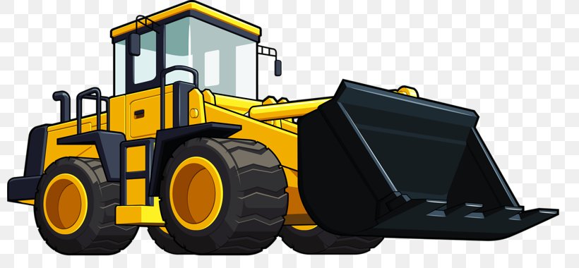 Loader Heavy Equipment Excavator Clip Art, PNG, 800x380px, Loader, Automotive Design, Automotive Tire, Automotive Wheel System, Backhoe Download Free