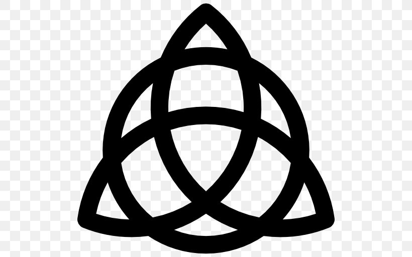 Triquetra Logo Symbol Love Spit Love, PNG, 512x512px, Triquetra, Black And White, Book Of Shadows, Brand, Celtic Knot Download Free