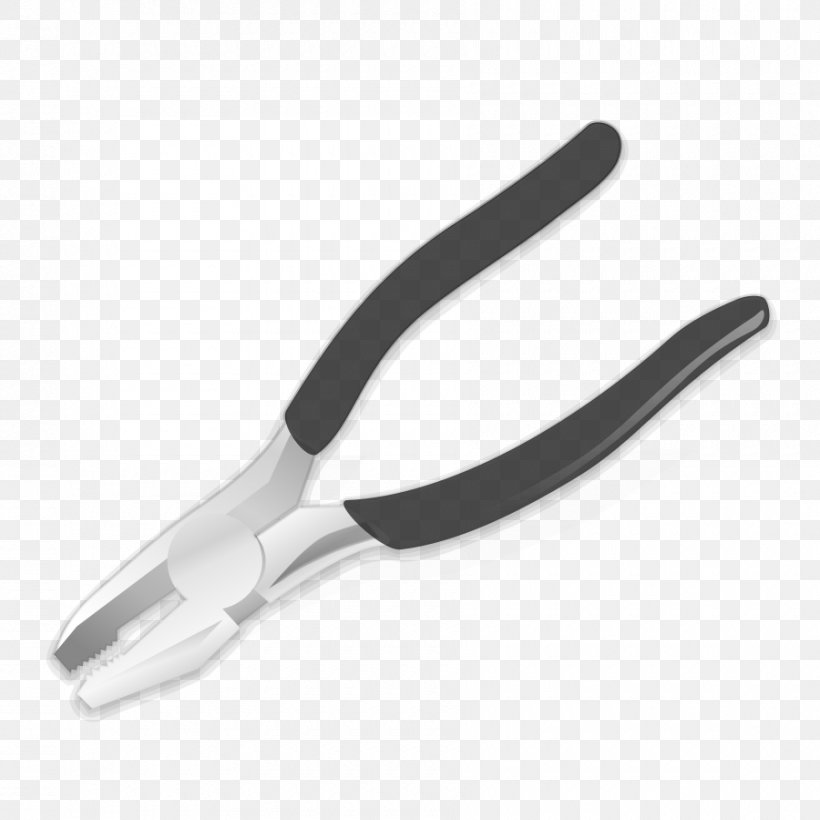 Diagonal Pliers Tool Needle-nose Pliers Clip Art, PNG, 900x900px, Pliers, Diagonal Pliers, Drill, Hammer, Hardware Download Free
