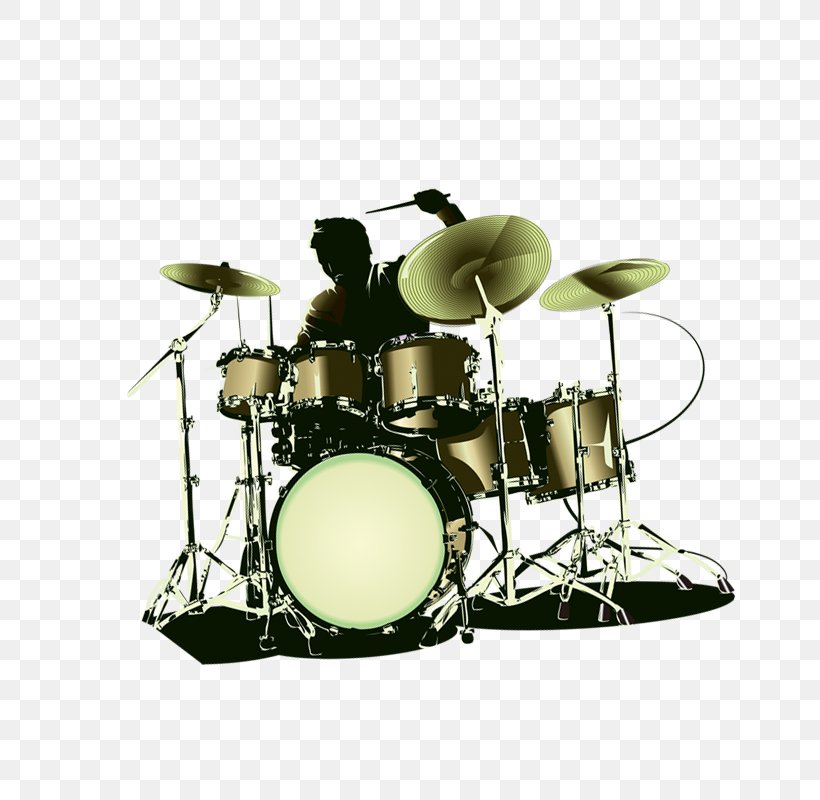 Drums Silhouette, PNG, 800x800px, Watercolor, Cartoon, Flower, Frame, Heart Download Free