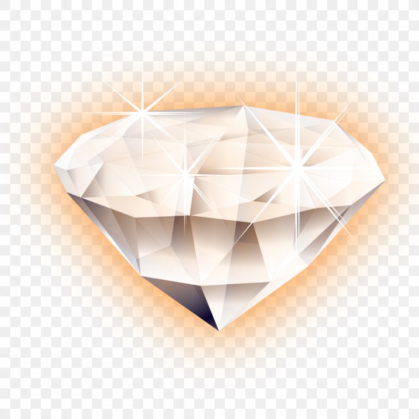 Diamond Desktop Wallpaper Clip Art, PNG, 1000x1000px, Diamond, Gemstone, Icon Design, Origami Download Free