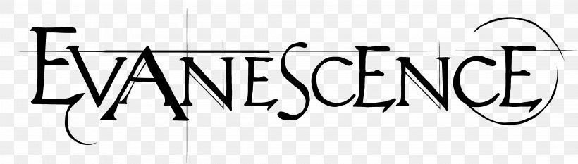 Evanescence Tour Fallen Logo, PNG, 4415x1259px, Evanescence Tour, Amy Lee, Area, Black And White, Brand Download Free