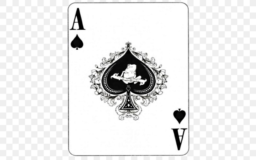Patience Ace Of Spades Playing Card Card Game, PNG, 512x512px, Patience, Ace, Ace Of Spades, Black And White, Bone Download Free