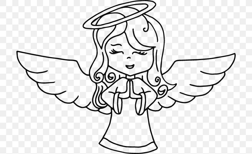 Drawing Christmas Angel Clip Art, PNG, 714x502px, Watercolor, Cartoon, Flower, Frame, Heart Download Free