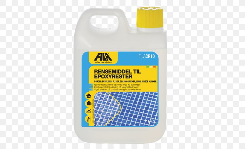 FILA Cr 10 Epoxcyfjerner Tile Fila Cleaner Concentrated Neutral Detergent, PNG, 500x500px, Tile, Ceramic, Cleaner, Cleaning, Detergent Download Free