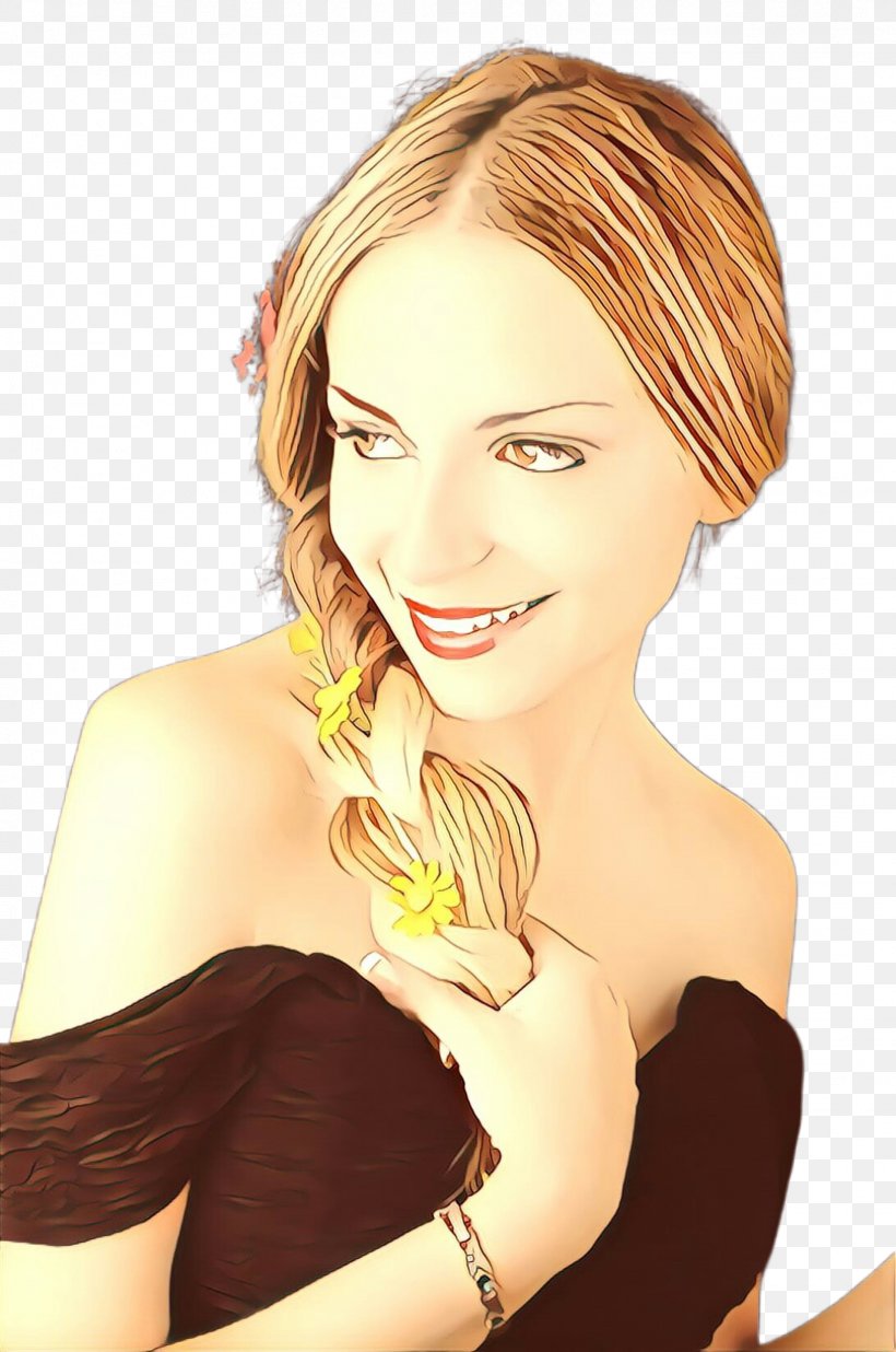 Hair Face Hairstyle Shoulder Chin, PNG, 1628x2455px, Cartoon, Beauty, Blond, Chin, Eyebrow Download Free