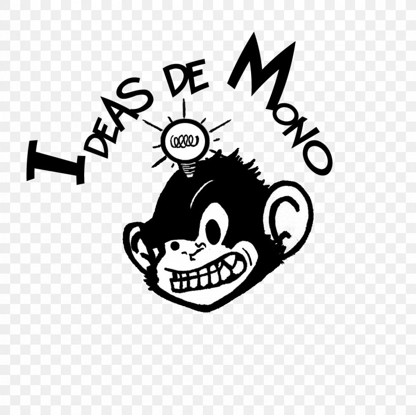 Logos Graphite Monkey Animal, PNG, 1181x1181px, Logo, Animal, Art, Black, Black And White Download Free
