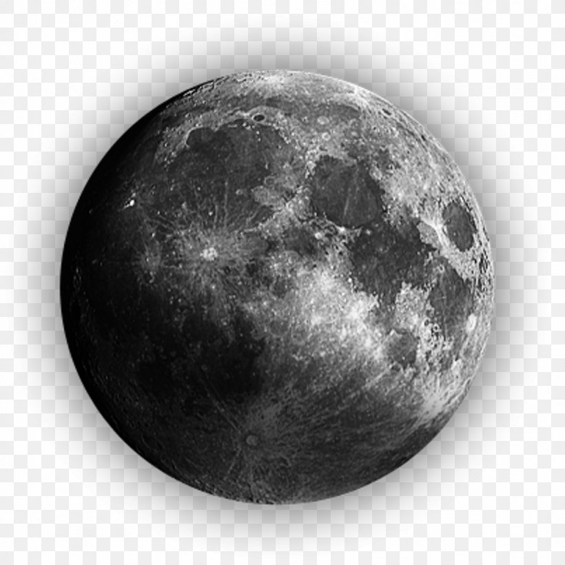 Lunar Eclipse Full Moon, PNG, 1024x1024px, Lunar Eclipse, Astronomical Object, Atmosphere, Black And White, Drawing Download Free