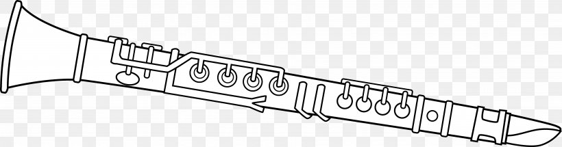 how to draw a cartoon clarinet