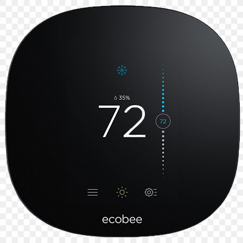 Ecobee Ecobee3 Lite Smart Thermostat Multimedia, PNG, 874x874px, Ecobee Ecobee3 Lite, Brand, Ecobee, Hardware, Multimedia Download Free