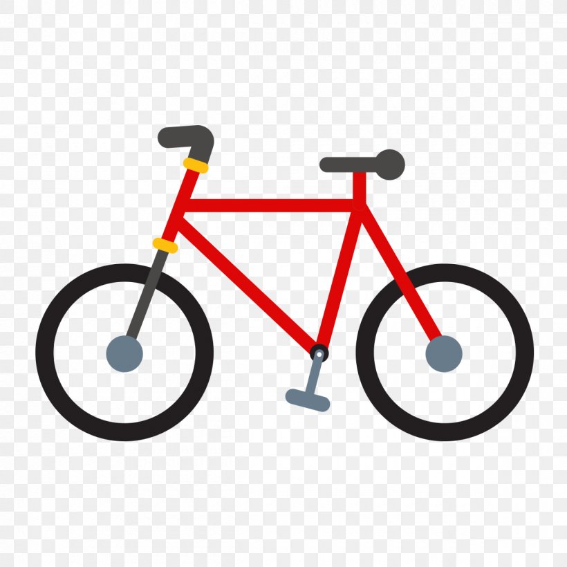Fixed-gear Bicycle Bicycle Frames Road Bicycle Vector Graphics, PNG, 1200x1200px, Bicycle, Area, Bicycle Accessory, Bicycle Cranks, Bicycle Frame Download Free