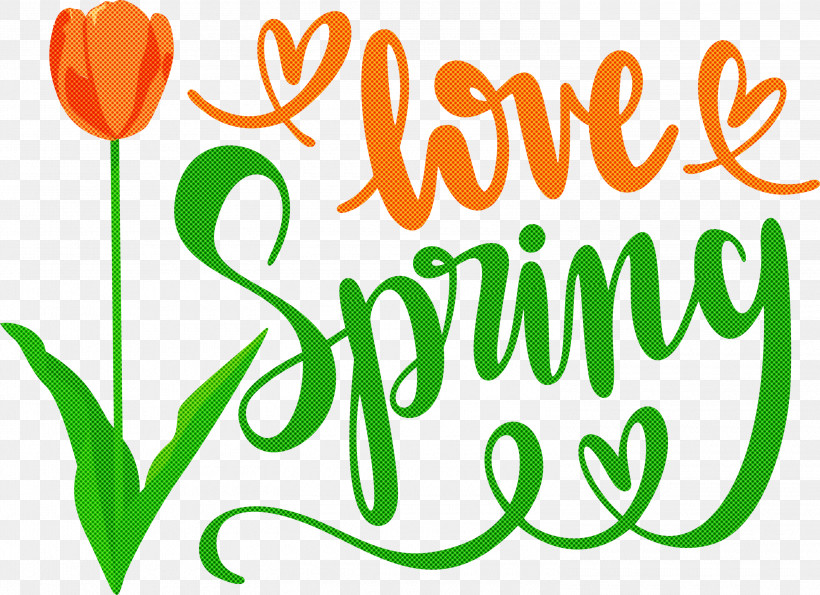 Love Spring Spring, PNG, 3000x2179px, Spring, Floral Design, Happiness, Line, Logo Download Free