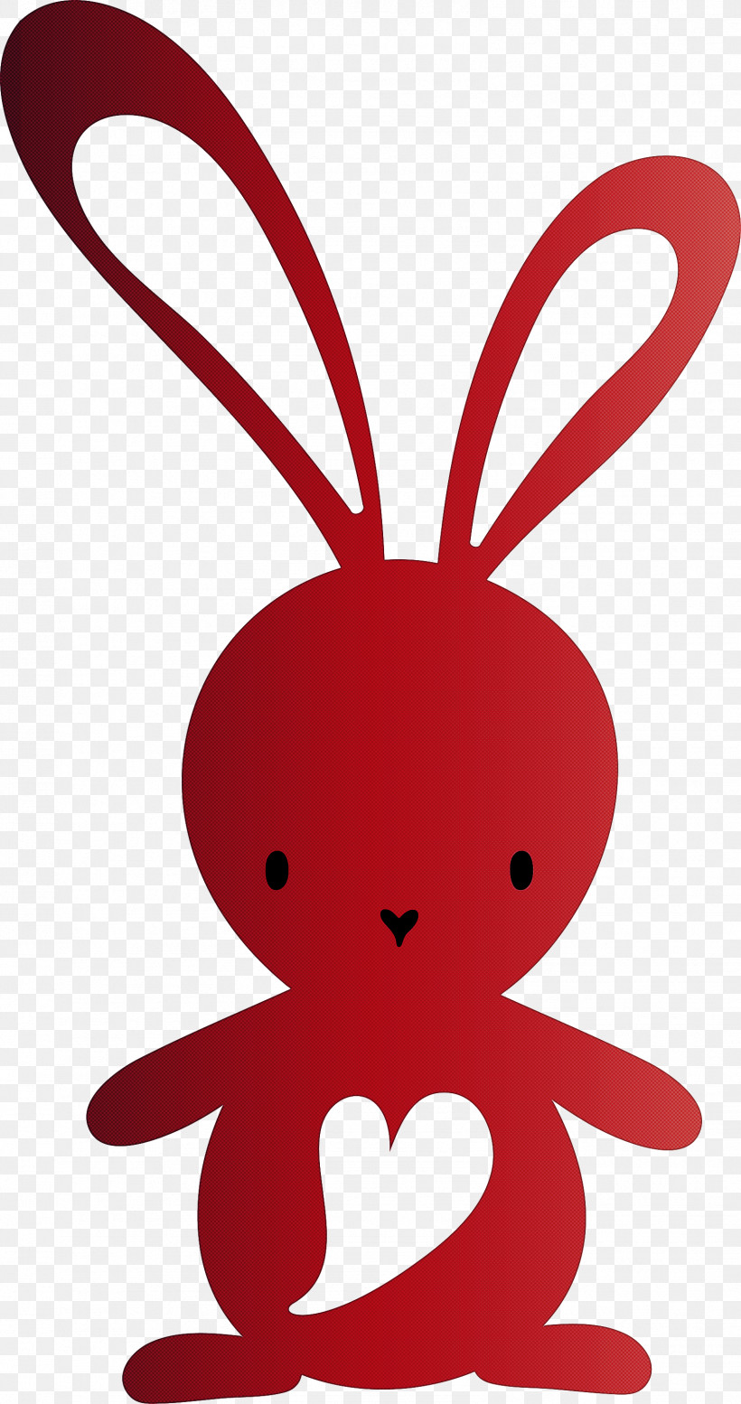 Cute Easter Bunny Easter Day, PNG, 1582x3000px, Cute Easter Bunny, Easter Day, Red Download Free