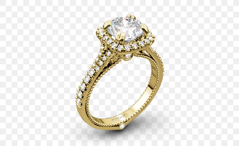 Engagement Ring Wedding Ring Diamond, PNG, 500x500px, Engagement Ring, Body Jewellery, Body Jewelry, Brilliant, Colored Gold Download Free