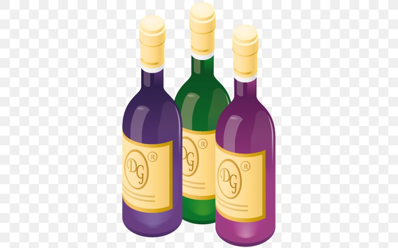 Glass Bottle Liqueur Drink, PNG, 512x512px, Red Wine, Bottle, Champagne, Distilled Beverage, Drink Download Free