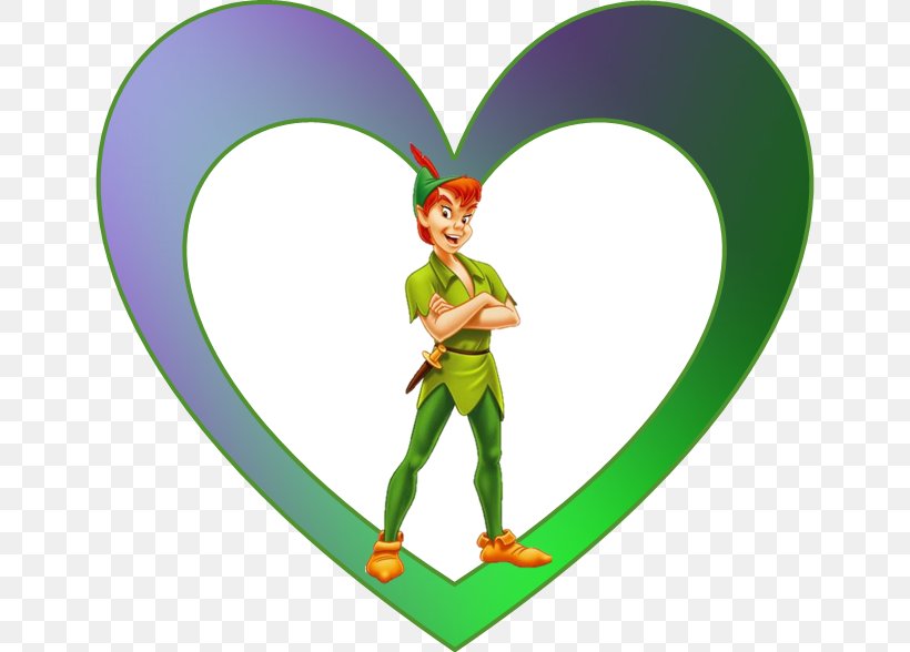 Peter Pan Tinker Bell YouTube Poster, PNG, 648x588px, Watercolor, Cartoon, Flower, Frame, Heart Download Free