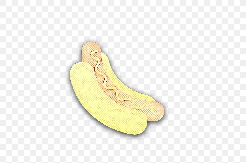 Yellow Banana Banana Family Footwear Food, PNG, 542x542px, Pop Art, Banana, Banana Family, Food, Footwear Download Free