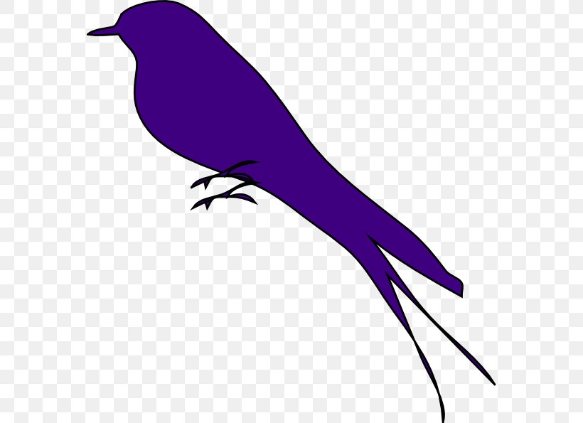 Bird Silhouette Purple Clip Art, PNG, 576x595px, Bird, Art, Beak, Branch, Fauna Download Free
