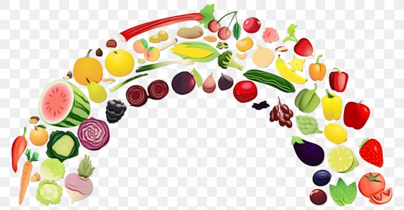 Food Fruit Plant Vegetarian Food, PNG, 1200x625px, Watercolor, Food, Fruit, Paint, Plant Download Free