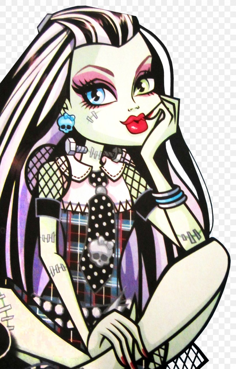Frankie Stein Monster High Doll Ghoul, PNG, 1026x1600px, Frankie Stein, Art, Art Doll, Barbie, Bratz Download Free