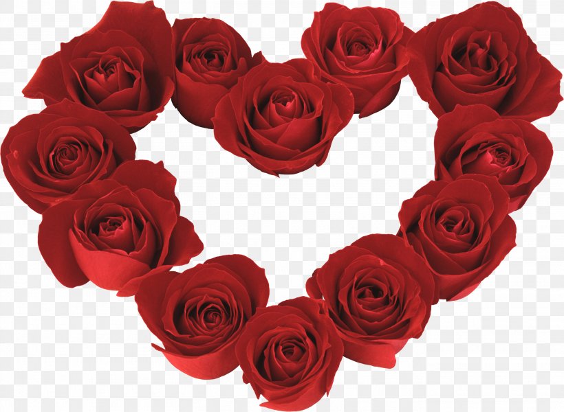 Heart Rose Desktop Wallpaper Valentine's Day Clip Art, PNG, 2714x1986px ...