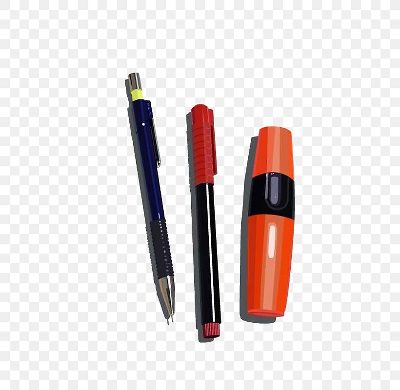 Marker Pen Notebook Pen & Pencil Cases, PNG, 800x800px, Pen, Ball Pen, Clipboard, Drawing, Highlighter Download Free