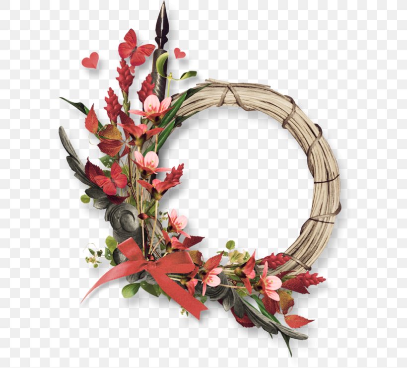 Picture Frames Flower Floral Design Clip Art, PNG, 600x741px, Picture Frames, Artificial Flower, Christmas Decoration, Decor, Floral Design Download Free