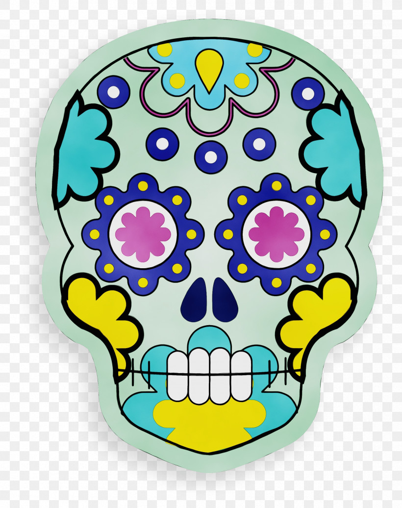 Purple Meter, PNG, 2374x3000px, Skull, Meter, Mexico, Paint, Purple Download Free