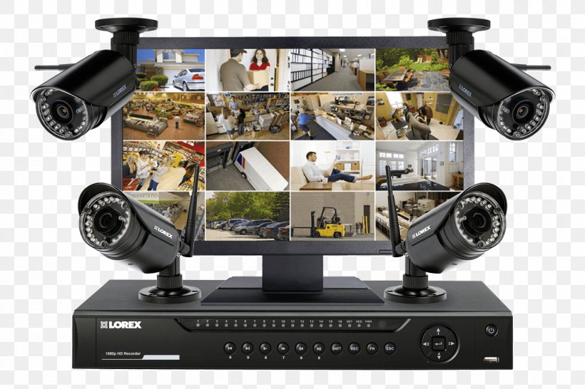 Wireless Security Camera Closed-circuit Television Lorex Technology Inc Night Vision Security Alarms & Systems, PNG, 1200x800px, Wireless Security Camera, Camera, Closedcircuit Television, Computer Monitors, Digital Video Recorders Download Free