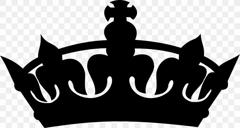 Crown Clip Art, PNG, 1920x1027px, Crown, Black, Black And White, Logo, Silhouette Download Free