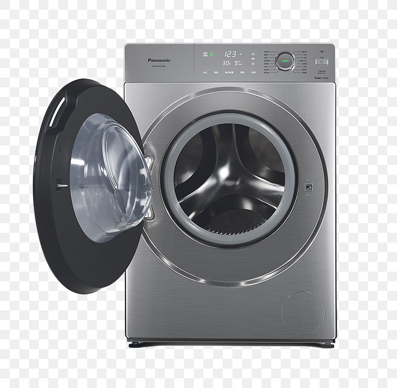 Washing Machine Panasonic Used Good Gratis, PNG, 800x800px, Washing Machine, Clothes Dryer, Drawing, Gratis, Home Appliance Download Free
