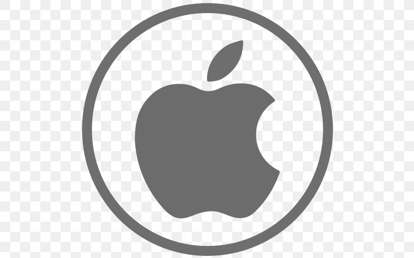 Apple IPhone, PNG, 512x512px, Apple, Android, Black, Black And White, Computer Software Download Free