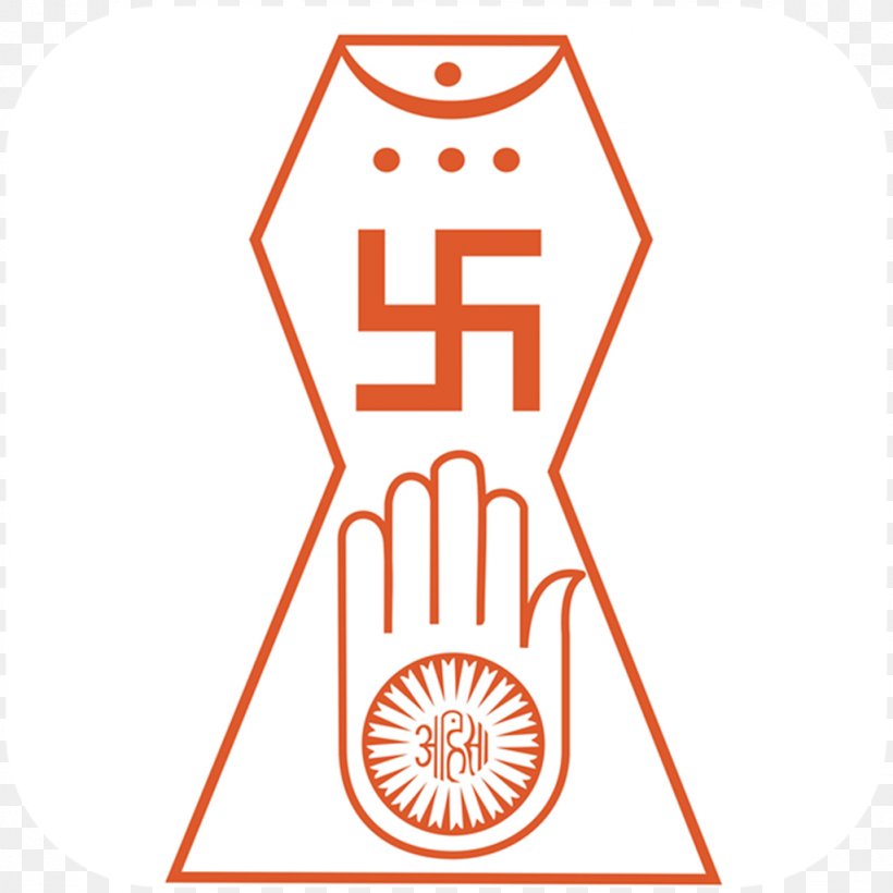 Jain Symbols Ahimsa In Jainism Religious Symbol, PNG, 1024x1024px, Jain Symbols, Ahimsa, Ahimsa In Jainism, Area, Brand Download Free