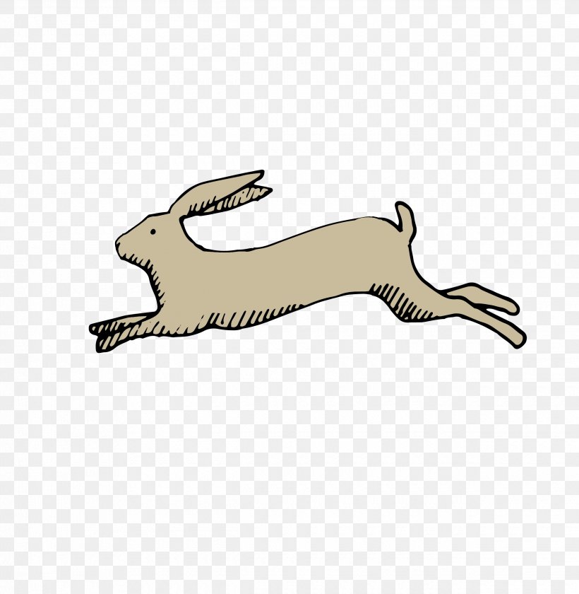 Rabbit, Run, PNG, 2480x2542px, Rabbit Run, Carnivoran, Cartoon, Dog Like Mammal, Fauna Download Free