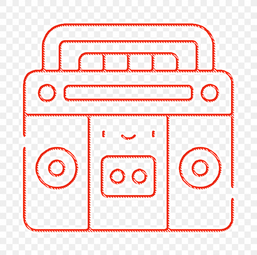 Reggae Icon Boombox Icon Music And Multimedia Icon, PNG, 1228x1222px, Reggae Icon, Angle, Area, Boombox Icon, Line Download Free