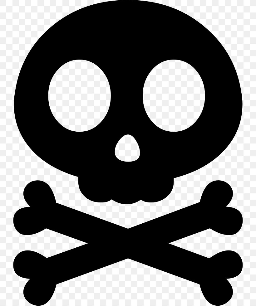 Skull And Crossbones Skull And Bones Stencil Human Skull Symbolism, PNG, 736x981px, Skull And Crossbones, Black And White, Bone, Death, Drawing Download Free