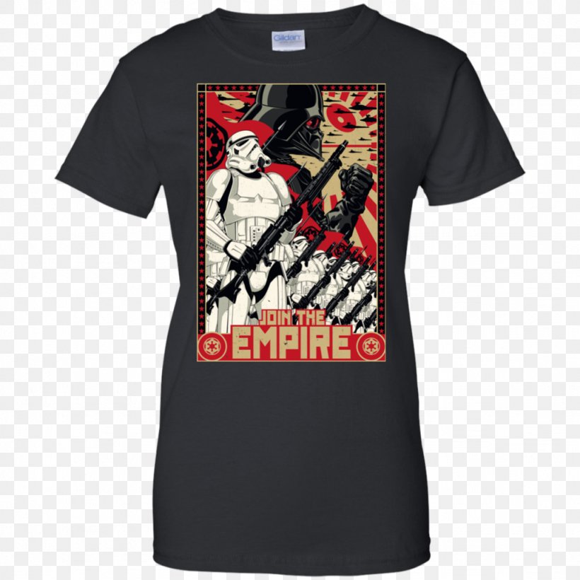 T-shirt Palpatine Anakin Skywalker YouTube Galactic Empire, PNG, 1024x1024px, Tshirt, Active Shirt, Anakin Skywalker, Black, Brand Download Free