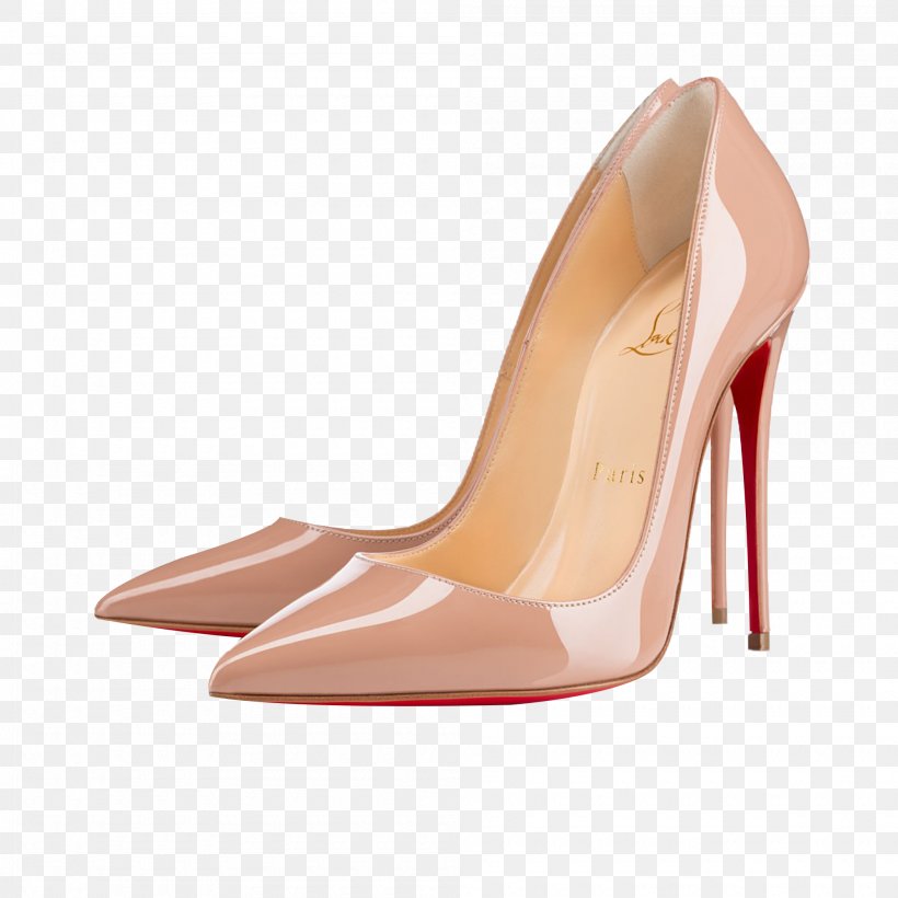 Court Shoe High-heeled Shoe Patent Leather Stiletto Heel, PNG, 2000x2000px, Court Shoe, Ballet Flat, Basic Pump, Beige, Christian Louboutin Download Free