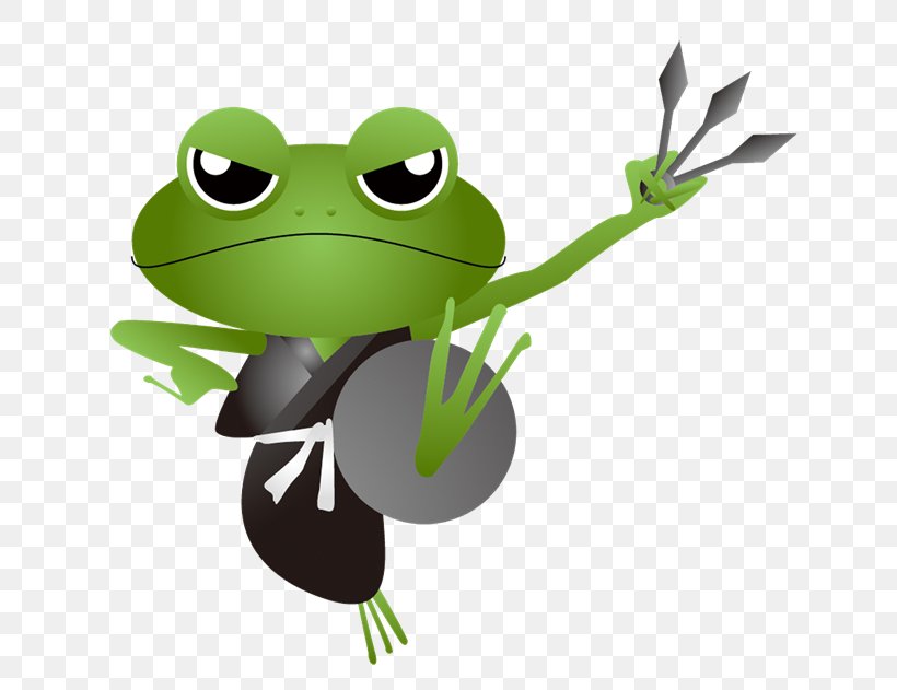 Frog YouTube Nature Ninjas Clip Art, PNG, 700x631px, Frog, Amphibian, Animal, Green, Ninja Download Free
