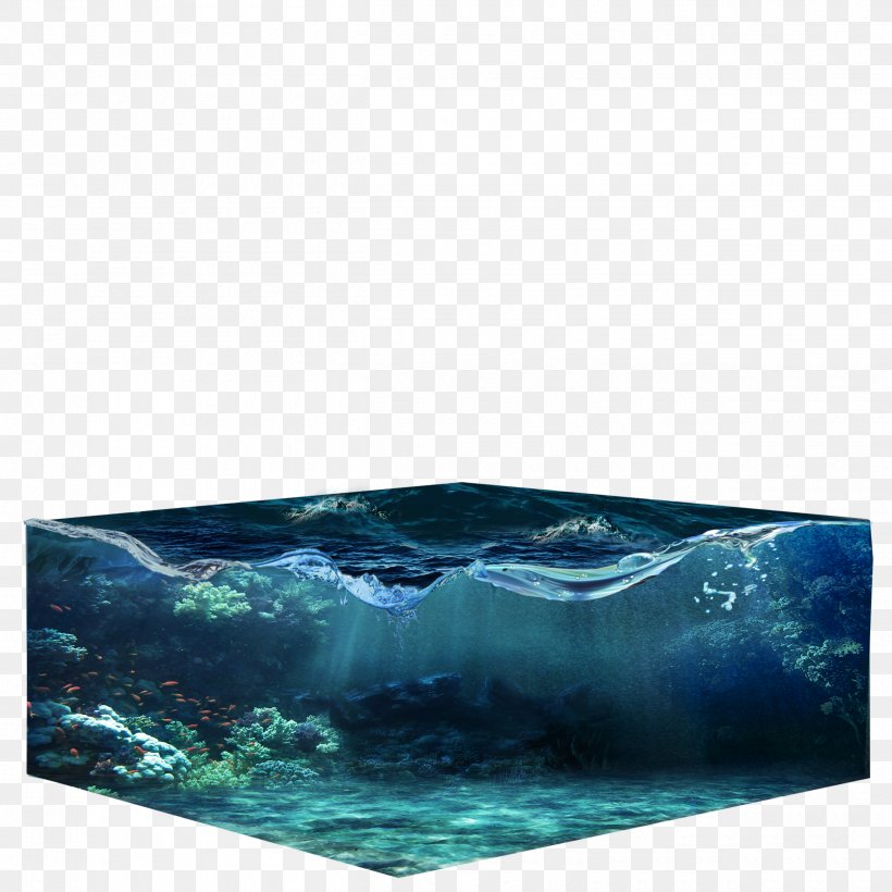 Ocean Sea, PNG, 2500x2500px, Ocean, Aqua, Art, Cube, Deviantart Download Free