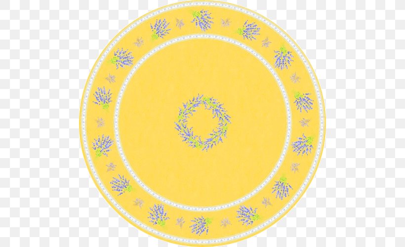 Valensole Platter Yellow Tablecloth Cotton, PNG, 500x500px, Valensole, Area, Cotton, Dinnerware Set, Dishware Download Free
