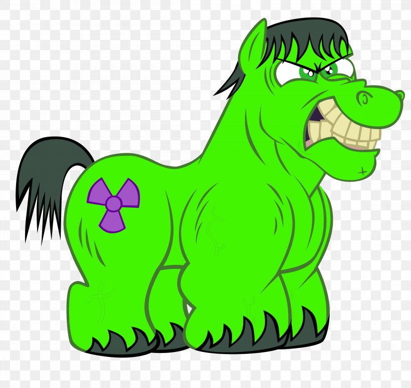 Hulk DeviantArt Pony, PNG, 4600x4350px, Hulk, Animal Figure, Art, Carnivoran, Cartoon Download Free