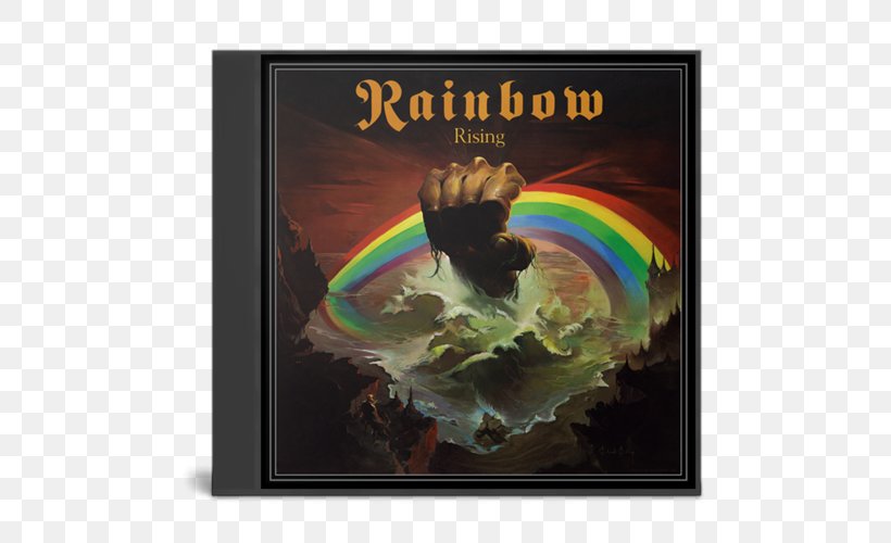Rainbow Rising LP Record Phonograph Record Long Live Rock 'n' Roll, PNG, 500x500px, Watercolor, Cartoon, Flower, Frame, Heart Download Free