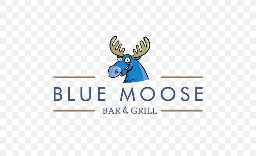 Blue Moose Prairie Village Blue Moose Topeka The Blue Moose Bar And Grill Restaurant, PNG, 500x500px, Restaurant, Area, Bar, Blue Moose, Brand Download Free