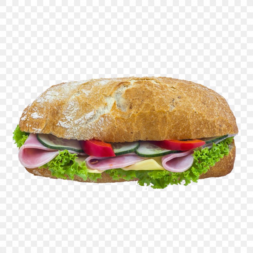 Ham And Cheese Sandwich Ciabatta Breakfast Sandwich Submarine Sandwich Pan Bagnat, PNG, 1000x1000px, Ham And Cheese Sandwich, Baguette, Bocadillo, Bread, Breakfast Sandwich Download Free