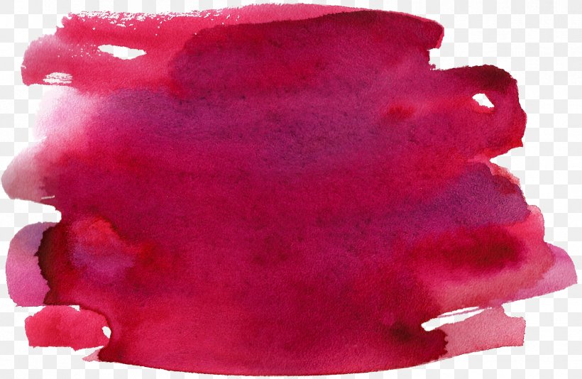 Watercolor Painting Red Ink, PNG, 1734x1130px, Wine, Burgundy, Drawing, Ink Wash Painting, Magenta Download Free