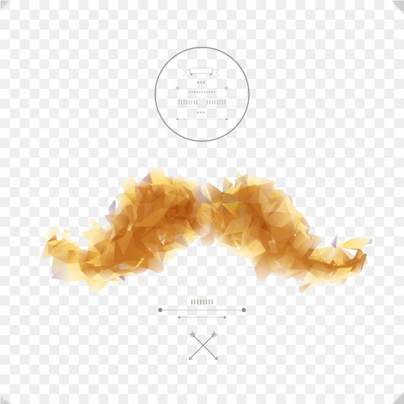 Beard, PNG, 1000x1000px, Beard, Color, Geometric Shape, Gold, Man Download Free